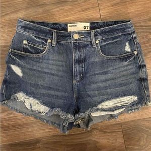 High waisted shorts
